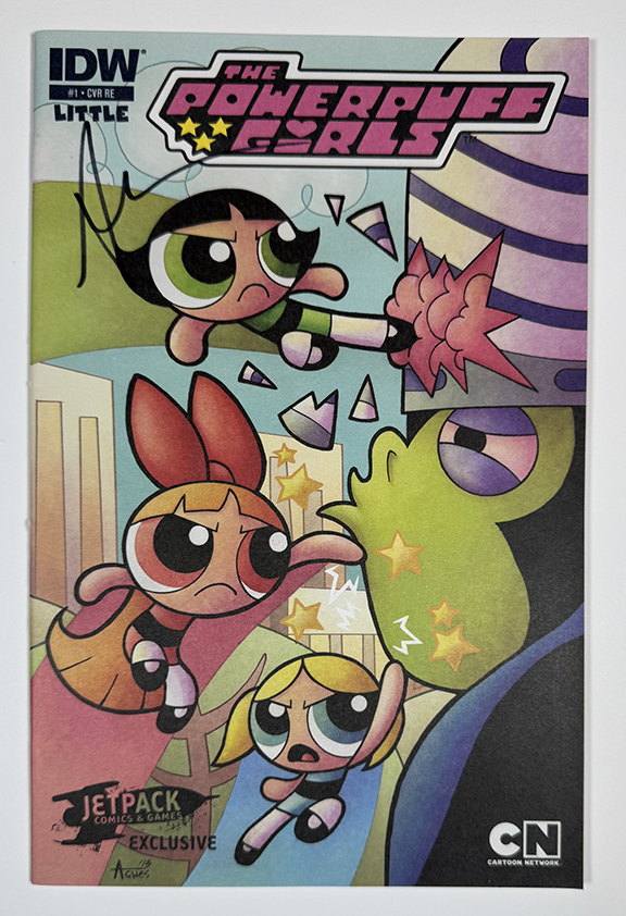 Larry's Comics Powerpuff Girls #1. CVR RE