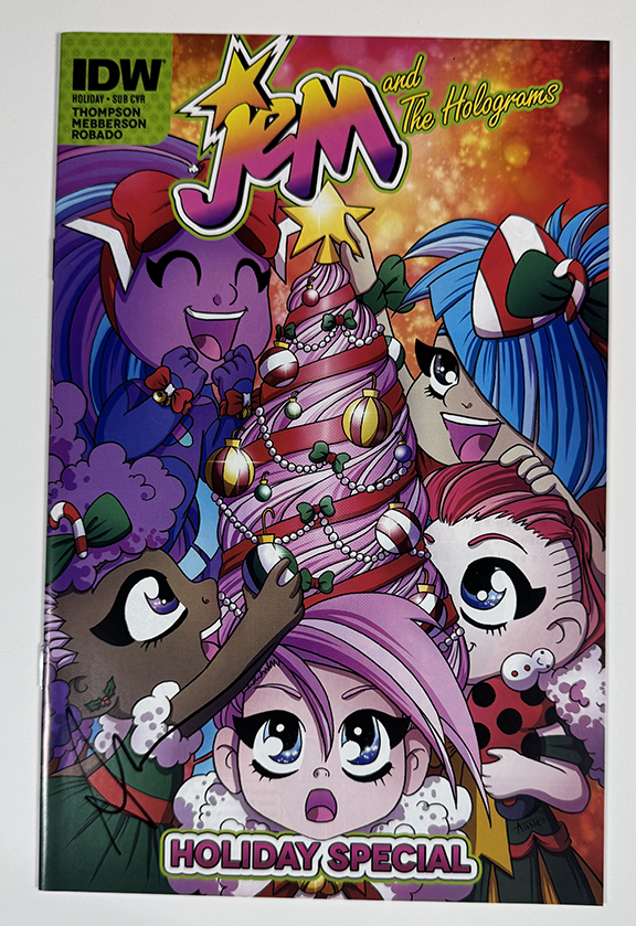 Jem and the Holograms: Holiday Special. SUB Cover