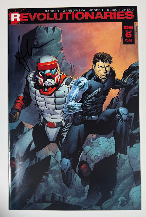 Revolutionaries #6. Regular Cover.