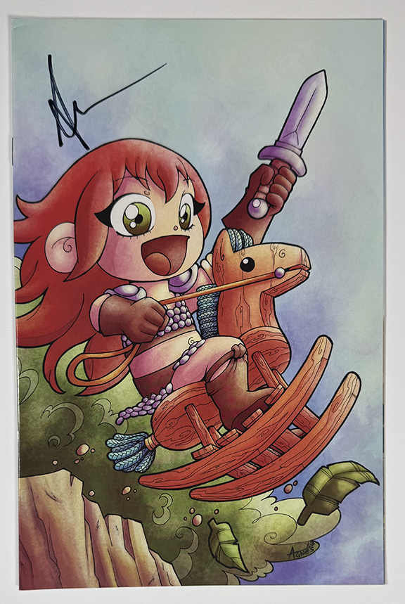 Larry's Comics Red Sonja #2. Virgin Variant