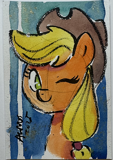 Applejack: Brave and Strong