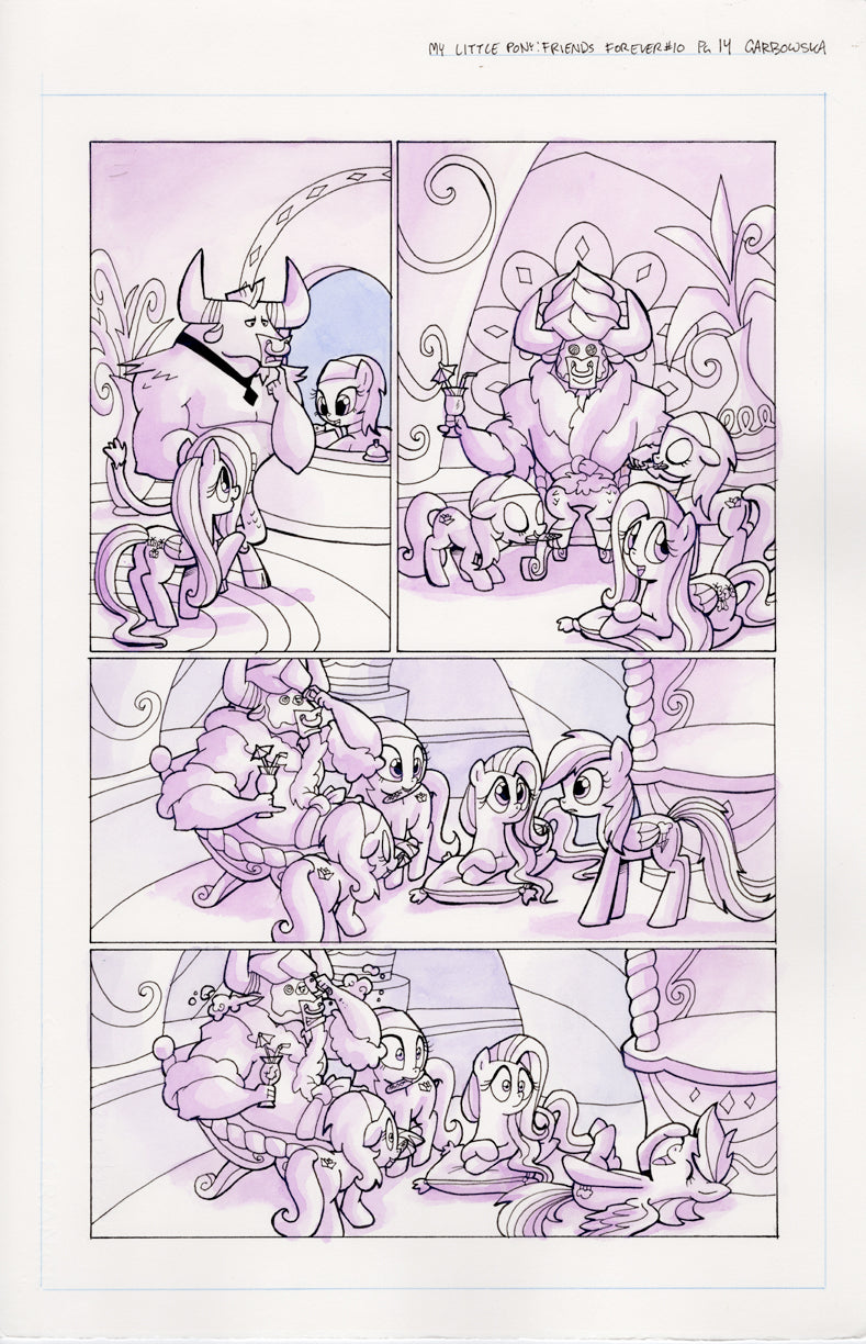 Original Art: MLP Friends Forever #10 Pg 14