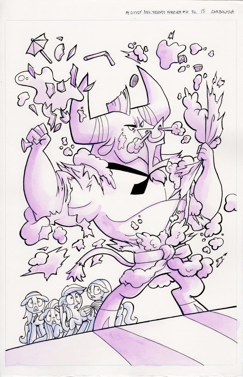 Original Art: MLP Friends Forever #10 Pg 15