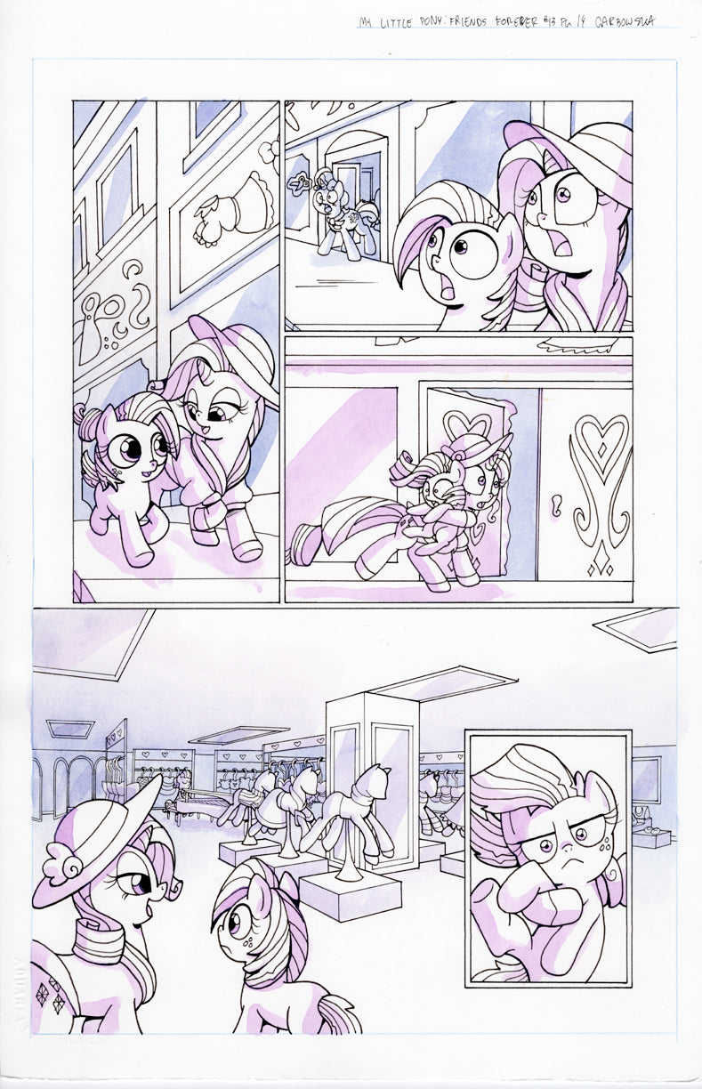 Original Art: MLP Friends Forever #13 Pg 14