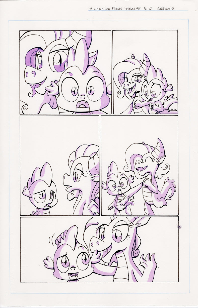Original Art: MLP Friends Forever #14 Pg 10