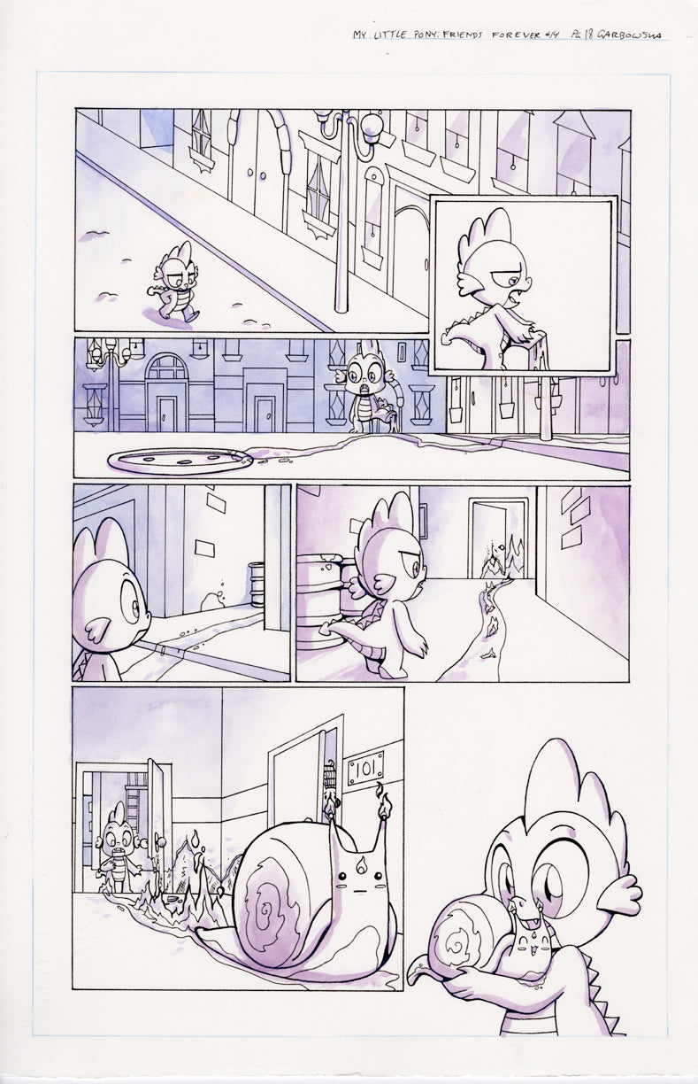 Original Art: MLP Friends Forever #14 Pg 18