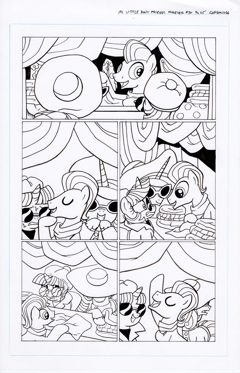 Original Art: MLP Friends Forever #30 Pg 5