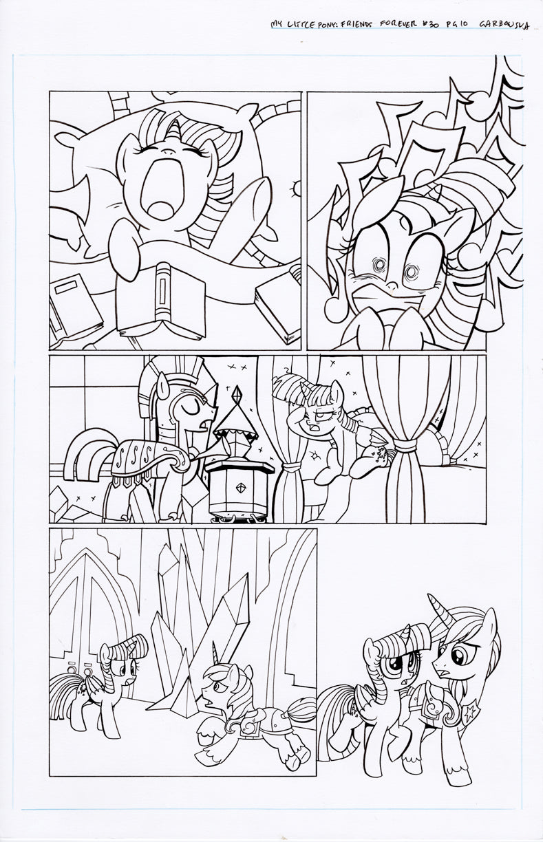 Original Art: MLP Friends Forever #30 Pg 10