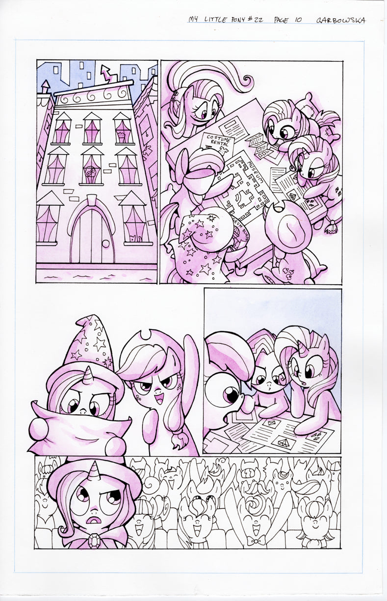 Original Art: My Little Pony #22 Pg 10