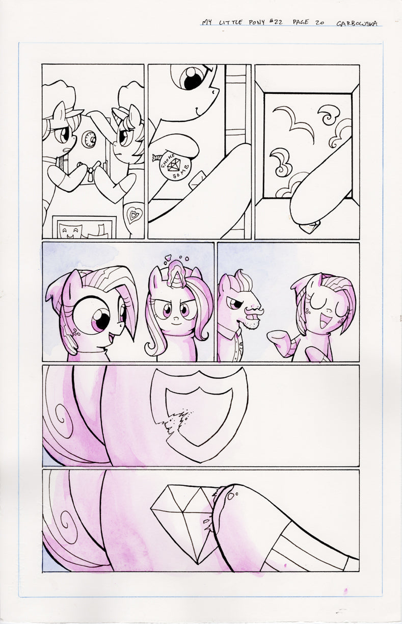 Original Art: My Little Pony #22 Pg 20