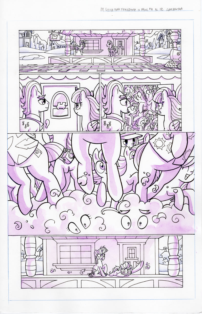 Original Art: MLP Friendship is Magic #31 Pg 12