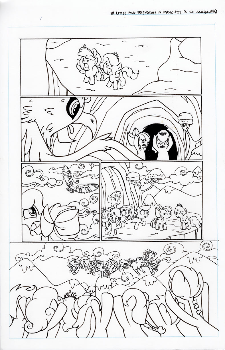 Original Art: MLP Friendship is Magic #39 Pg 20