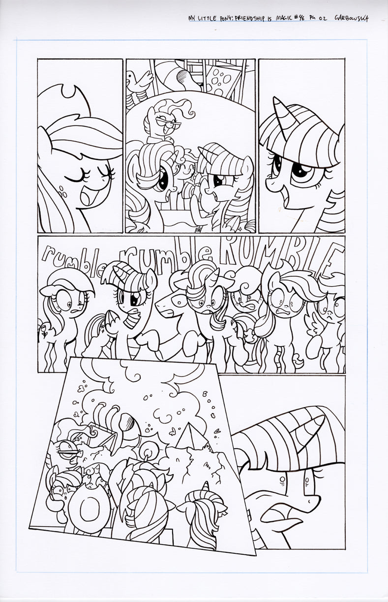 Original Art: MLP Friendship is Magic #46 Pg 02
