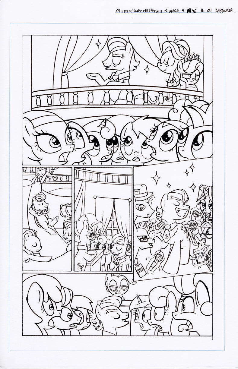 Original Art: MLP Friendship is Magic #46 Pg 05