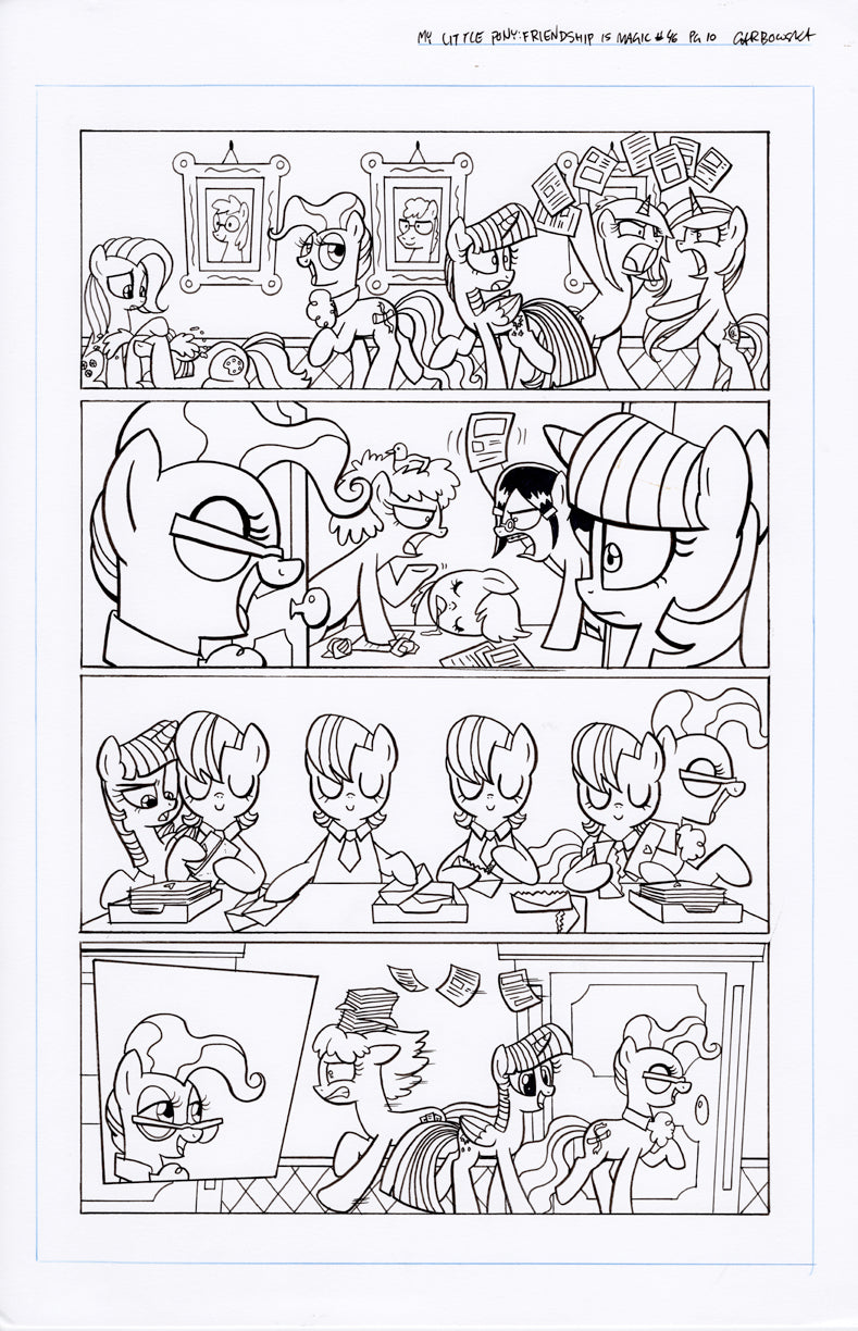 Original Art: MLP Friendship is Magic #46 Pg 10