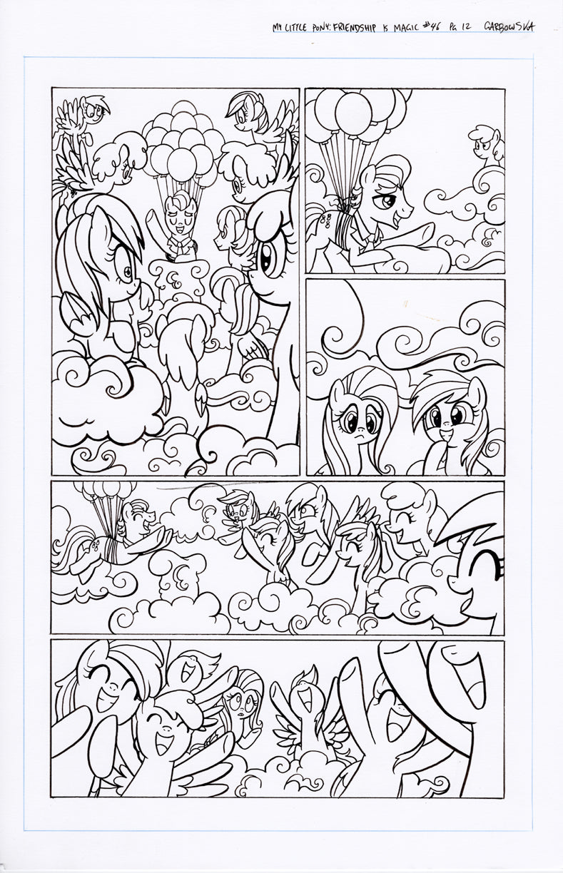 Original Art: MLP Friendship is Magic #46 Pg 12