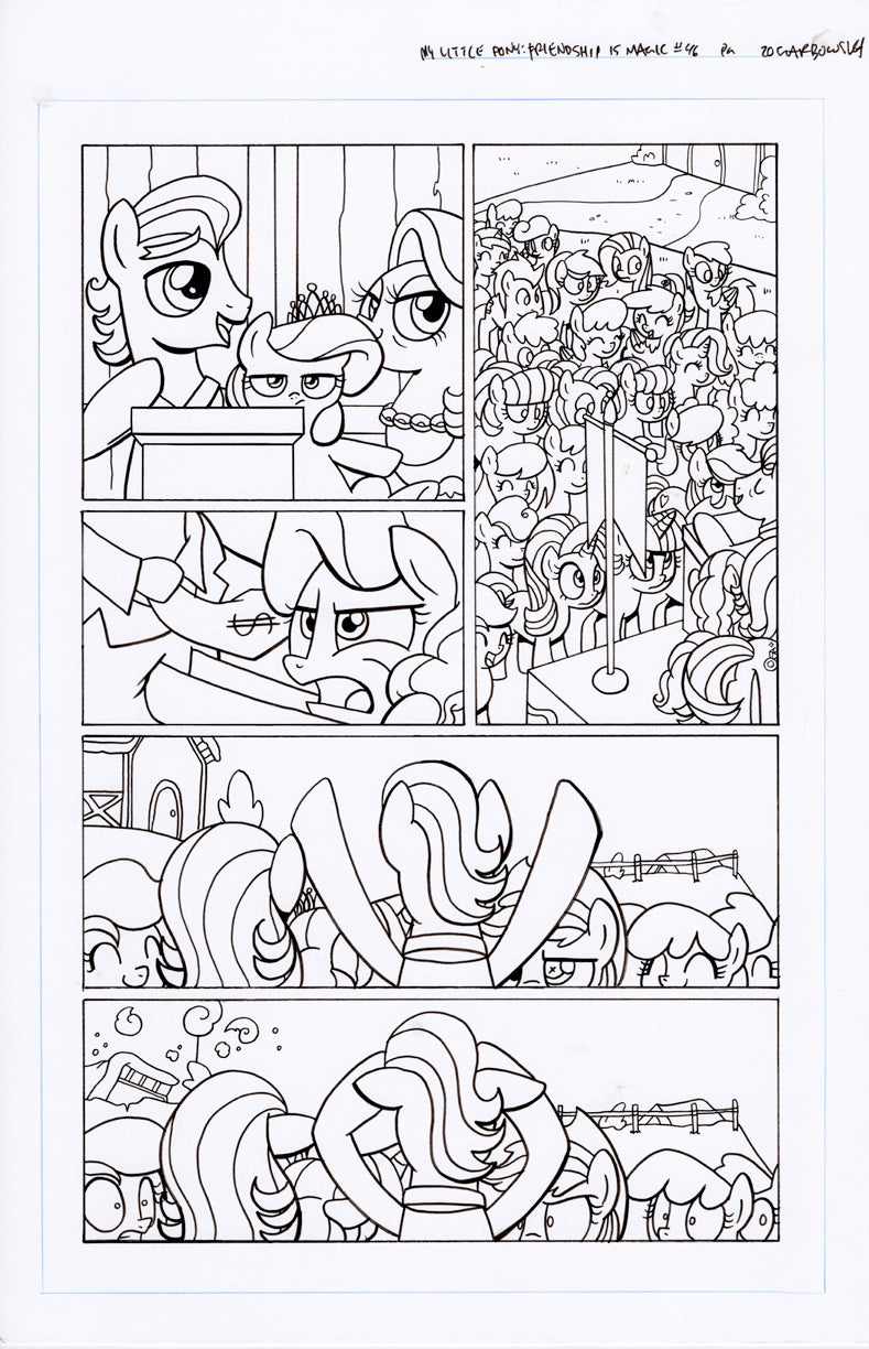 Original Art: MLP Friendship is Magic #46 Pg 20