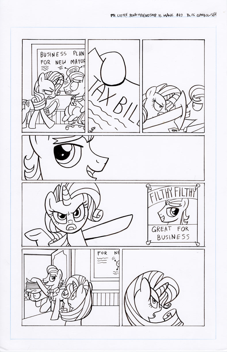 Original Art: MLP Friendship is Magic #47 Pg 06