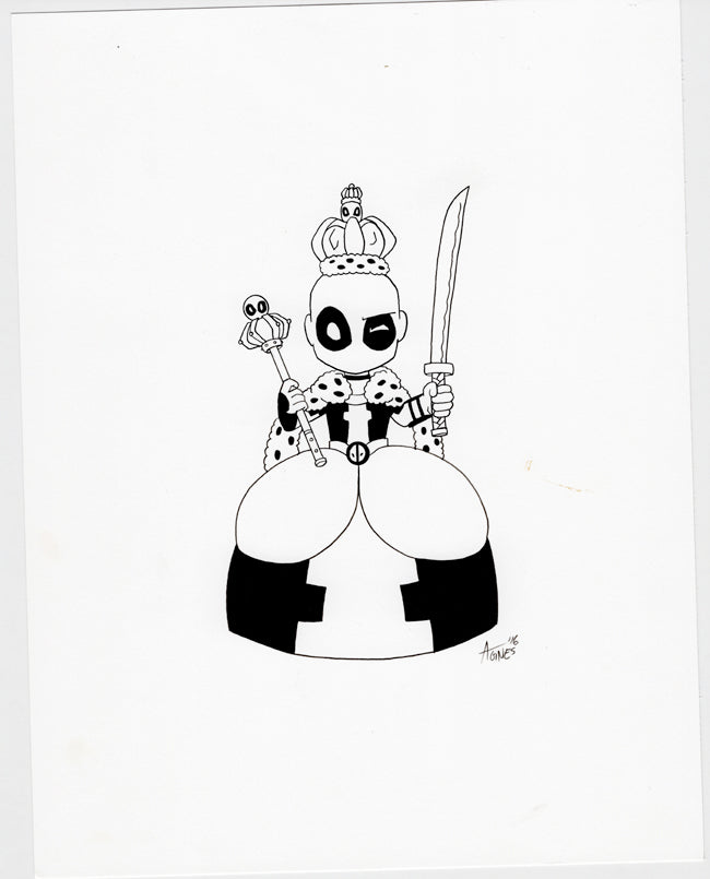 Original Art: Queen Deadpool
