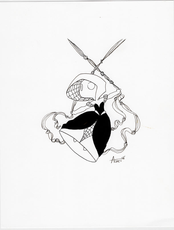 Original Art: Chibi Spider-Gwen