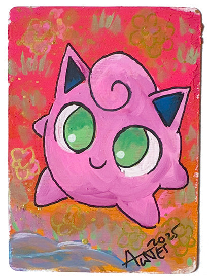 Jigglypuff: Beautiful Flowers