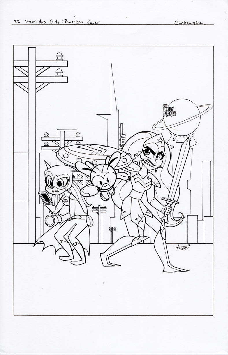 Original Art: DC Super Hero Girls - Powerless