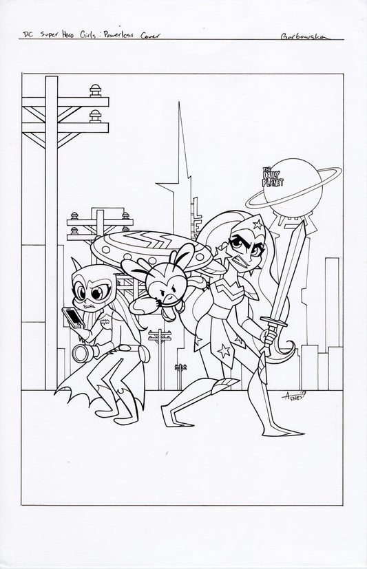 Original Art: DC Super Hero Girls - Powerless
