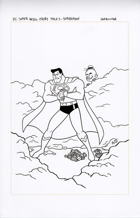 Original Art: DC Fairy Tales - Superman