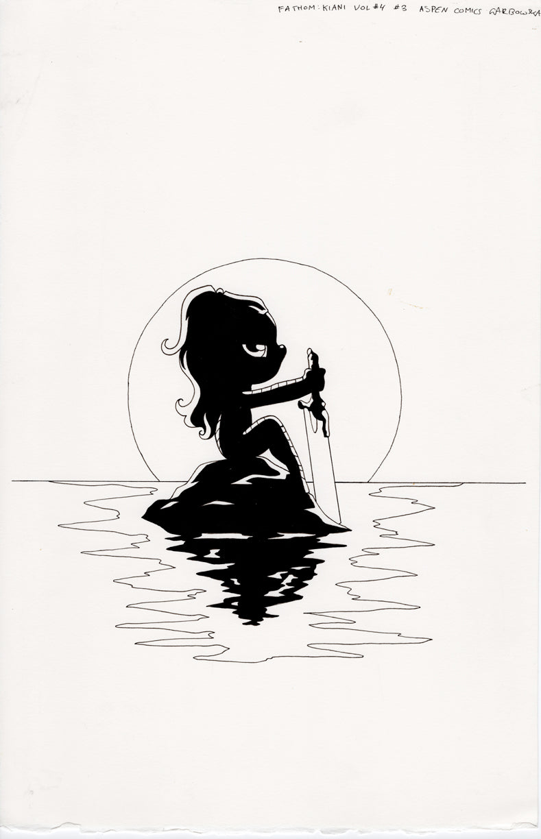Original Art: Fathom Kiani Vol 4 #3 Cover