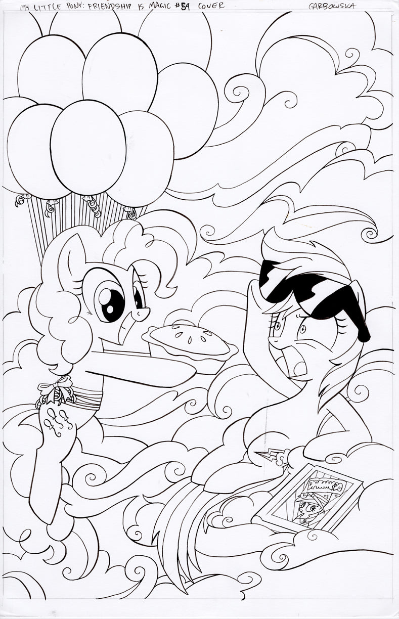 Original Art: MLP Friendship is Magic #59 Cover