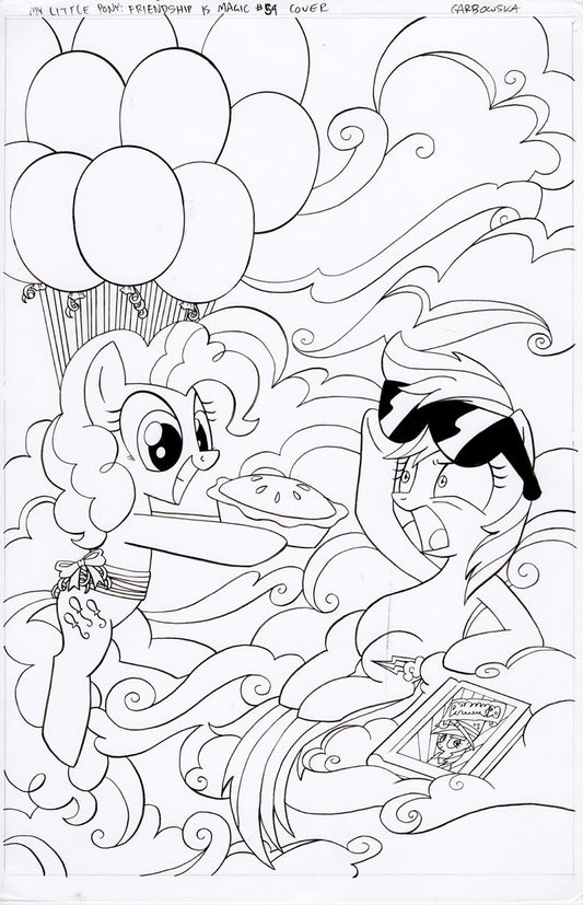 Original Art: MLP Friendship is Magic #59 Cover