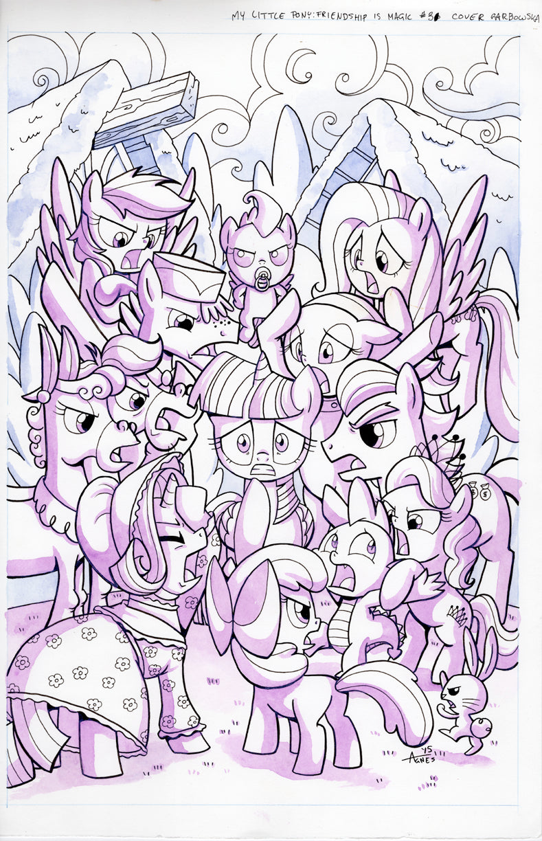 Original Art: MLP Friendship is Magic #31 Cover