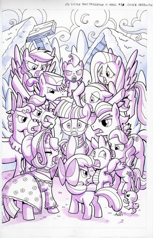 Original Art: MLP Friendship is Magic #31 Cover