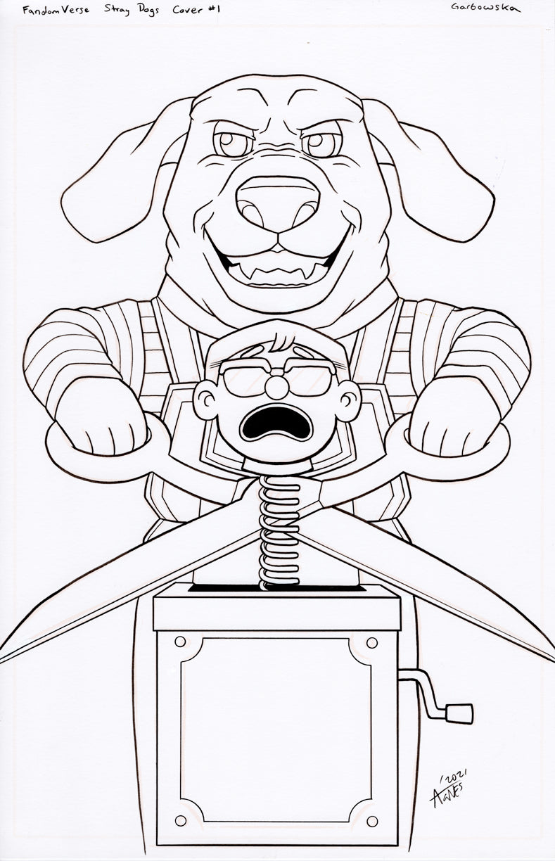 Original Art: Stray Dogs #1 Cover (FandomVerse)