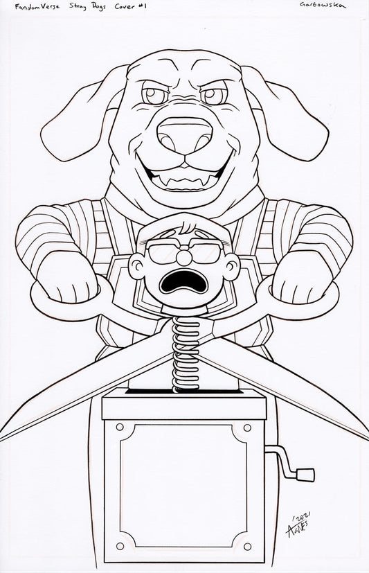 Original Art: Stray Dogs #1 Cover (FandomVerse)