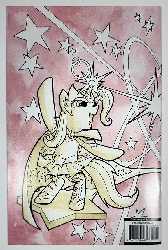 Larry's Comics  My Little Pony: Friendship is Magic #18. Wrap around CVR RE