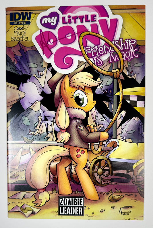 Zombie Leader My Little Pony: Friendship is Magic. #19. Walking Dead variant CVR RE
