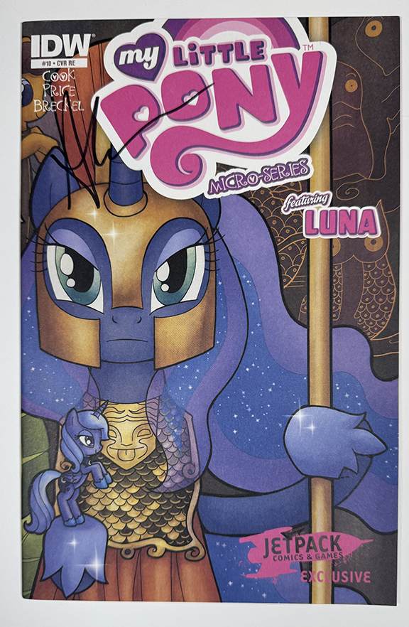 Jetpack Comics My Little Pony: Friendship is Magic #10. CVR RE