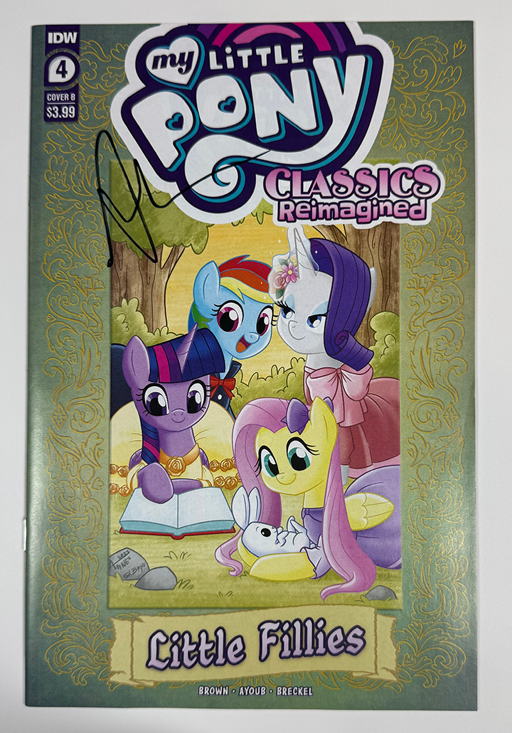 My Little Pony: Classics Reimagined Set #1-4. Cover B