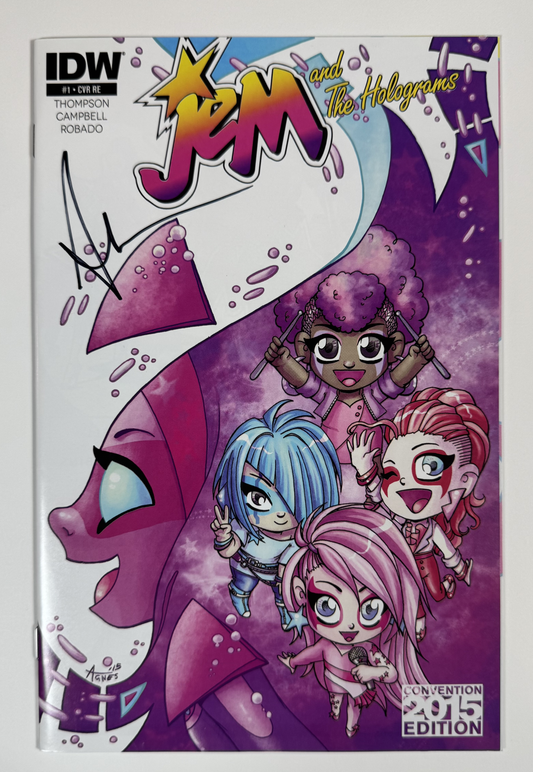 Jem and the Holograms #1. CVR RE