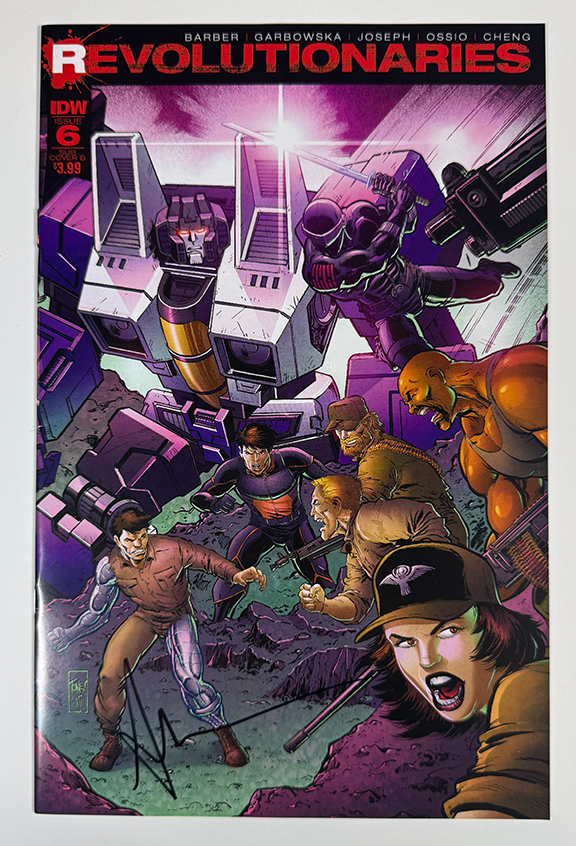 Revolutionaries #6. SUB COVER B
