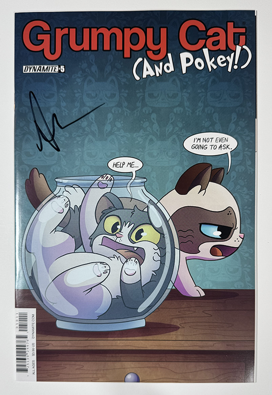 Grumpy Cat and Pokey! #5. Cover A.