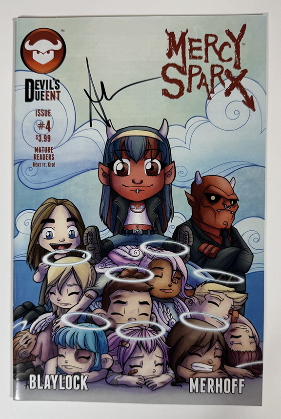 Mercy Sparx #4. Cover B