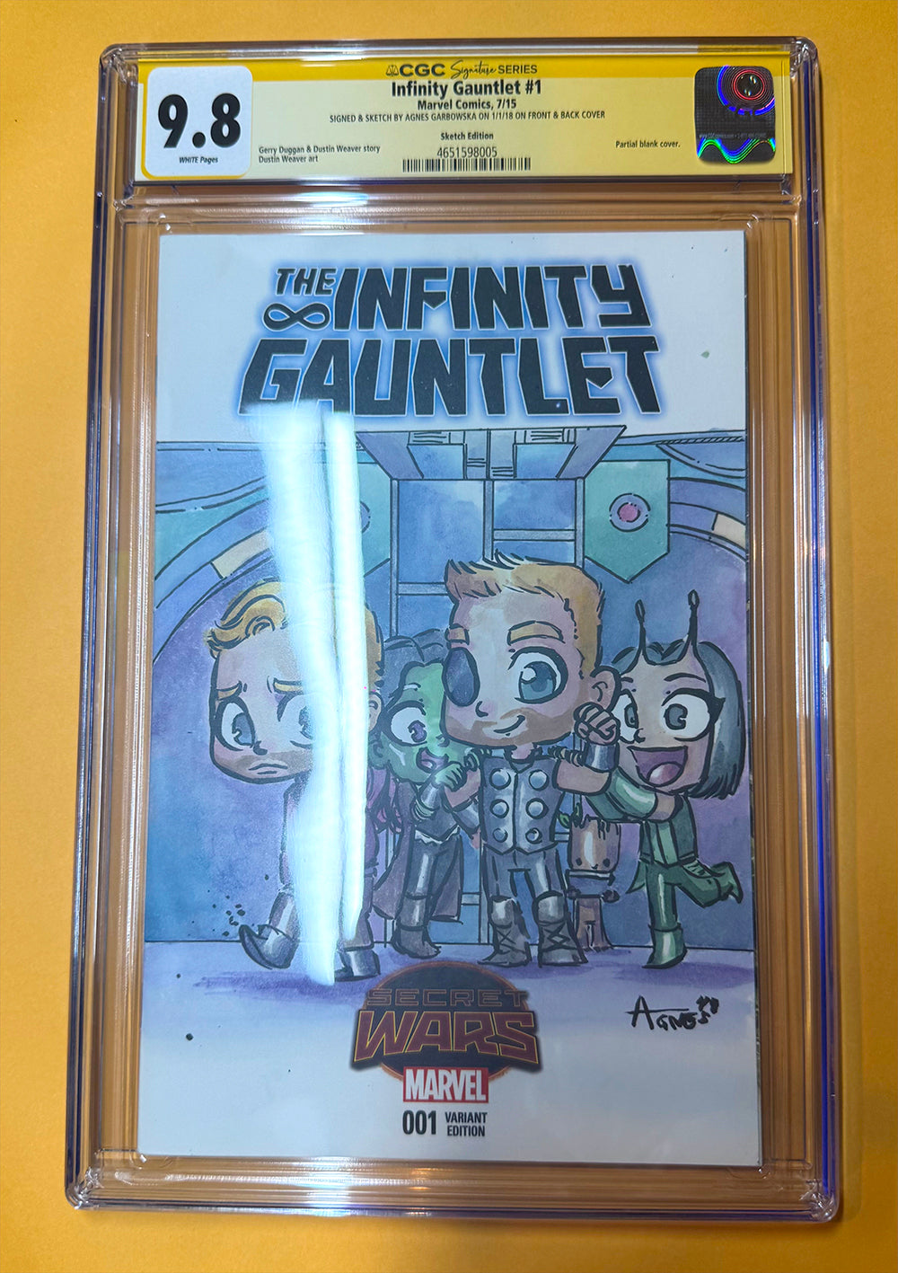 CGC Grade 9.8 Guardians of the Galaxy