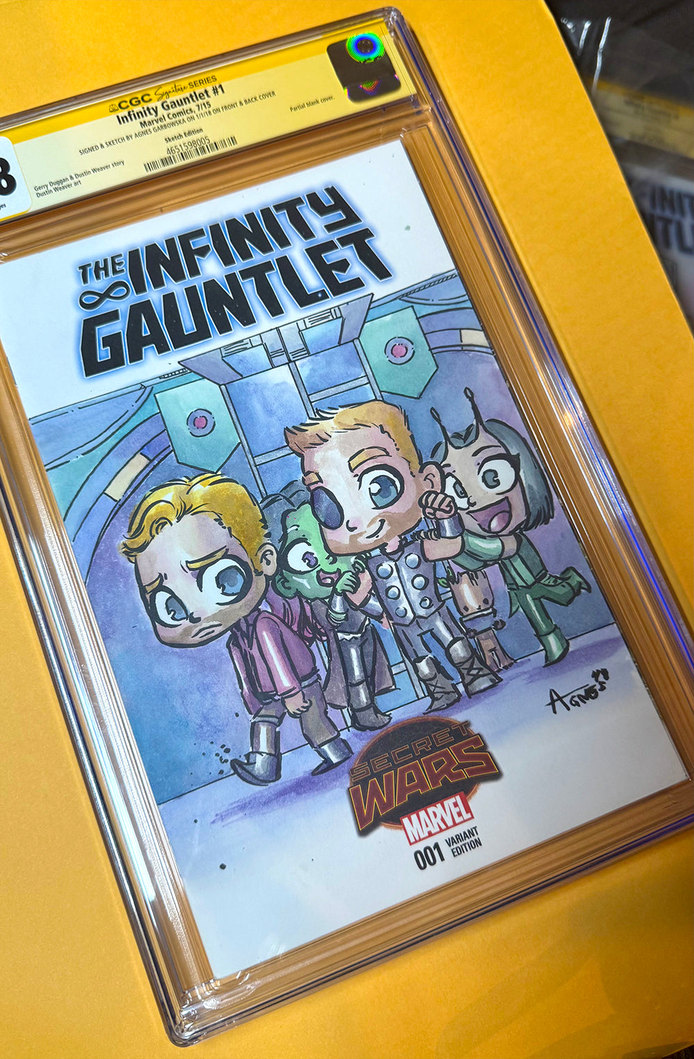 CGC Grade 9.8 Guardians of the Galaxy