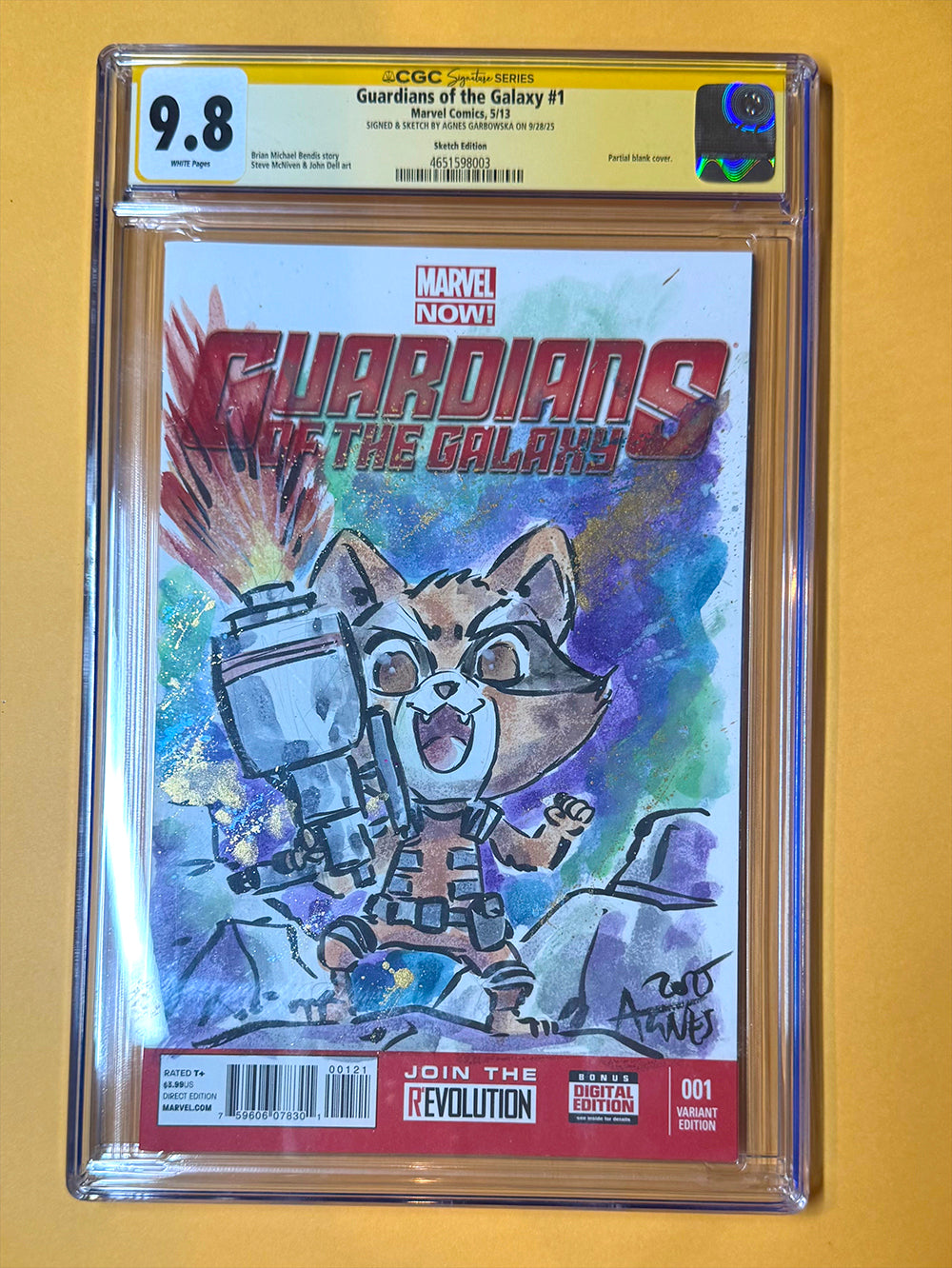 CGC Grade 9.8 Rocket Raccoon