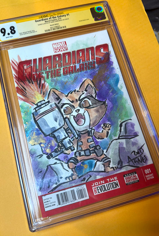CGC Grade 9.8 Rocket Raccoon