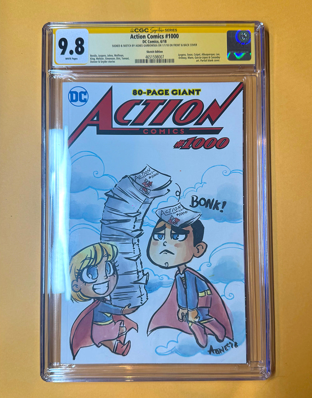 CGC Grade 9.8 Superman