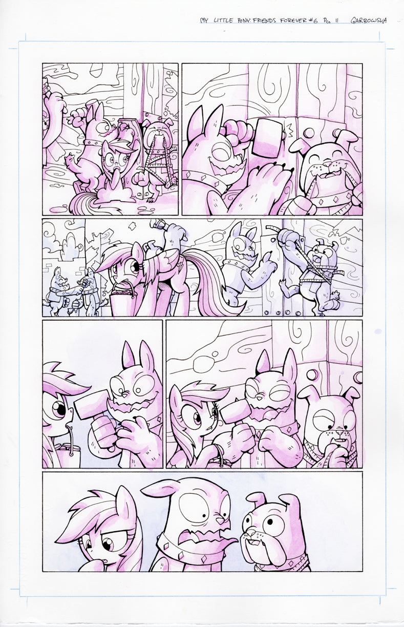 Original Art: MLP Friends Forever #6 Pg 11