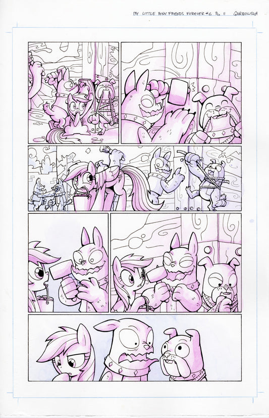 Original Art: MLP Friends Forever #6 Pg 11